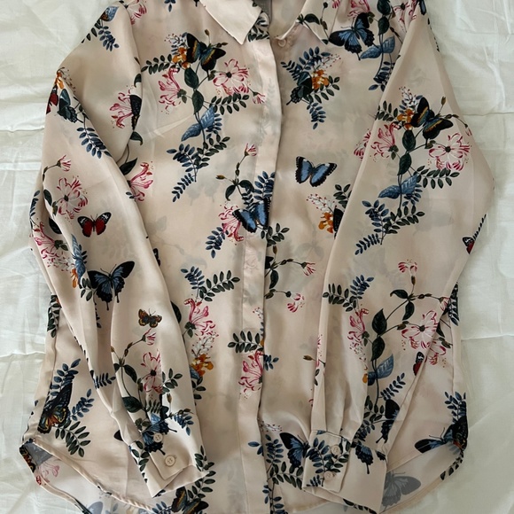 H&M - Long-sleeved Blouse - Picture 4 of 6